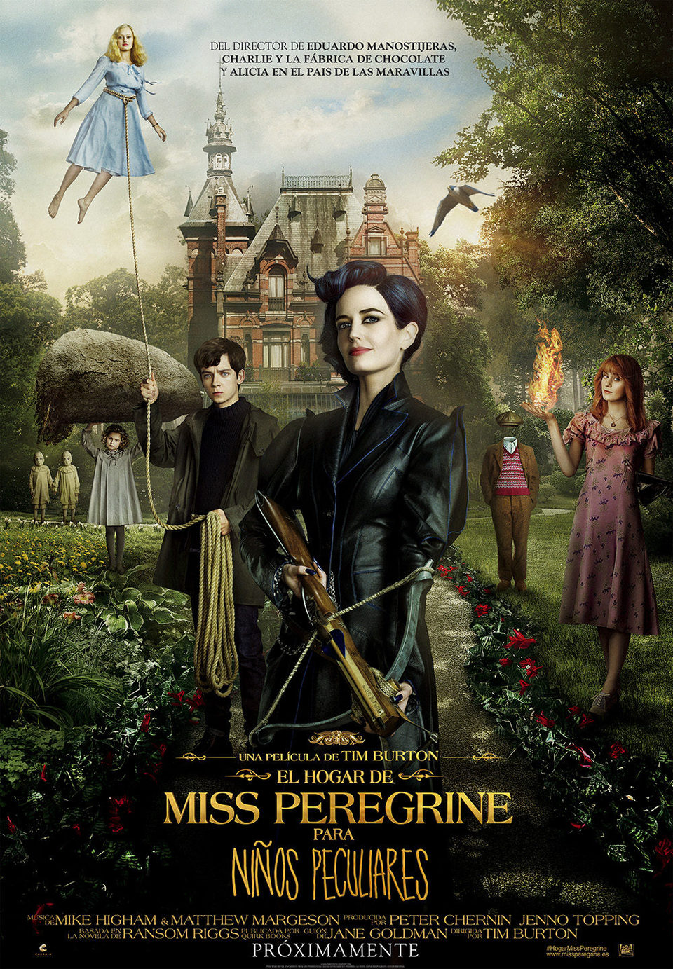EL HOGAR DE MISS PEREGRINE PARA NIÑOS PECULIARES