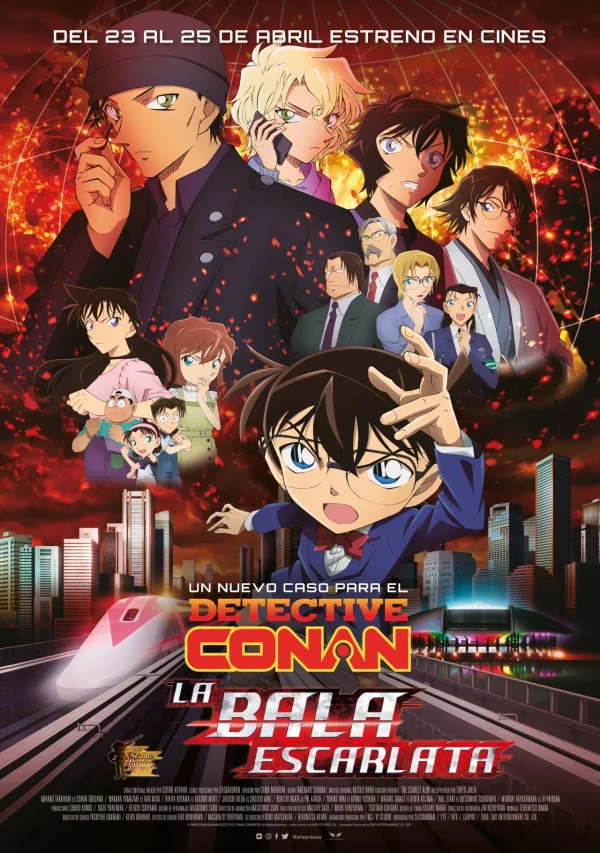 DETECTIVE CONAN. LA BALA ESCARLATA